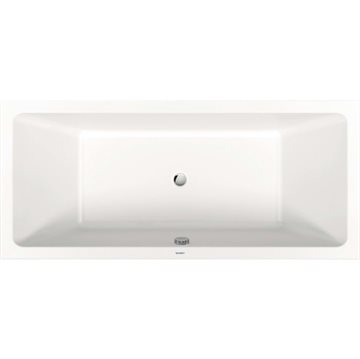 Duravit No.1 badekar til indmuring, 1800 x 800 mm med 2 ryglæn